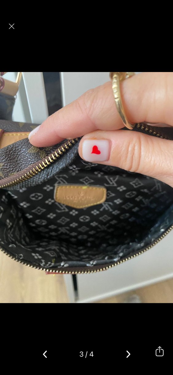 Kahverengi Desenli Deri Kadın Bel Çantası - Görsel 3