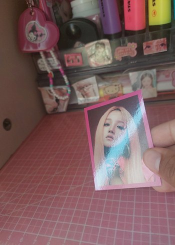 i-dle yuqi orjinal photocard