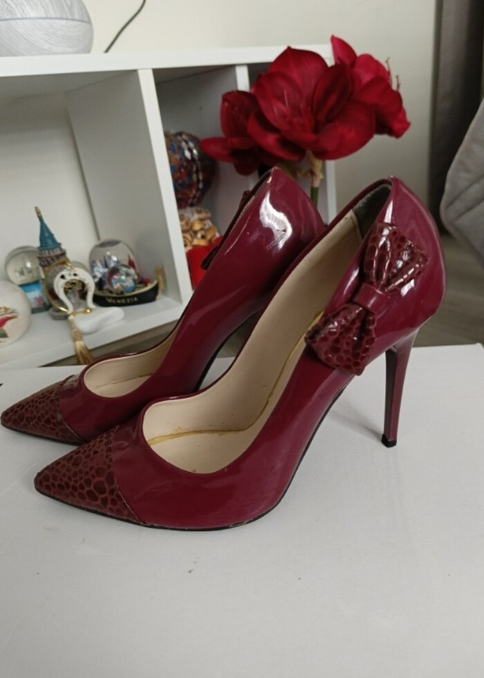 Mor stiletto - Görsel 3