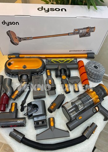 Dyson Gen5 Detect Absolute Sarı Elektrikli Süpürge