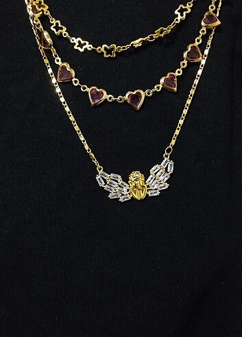 Çelik kolye melek kolye koi balık kolye  - Görsel 5