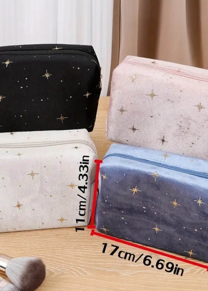 Orta boy makyaj çantası  - Görsel 2