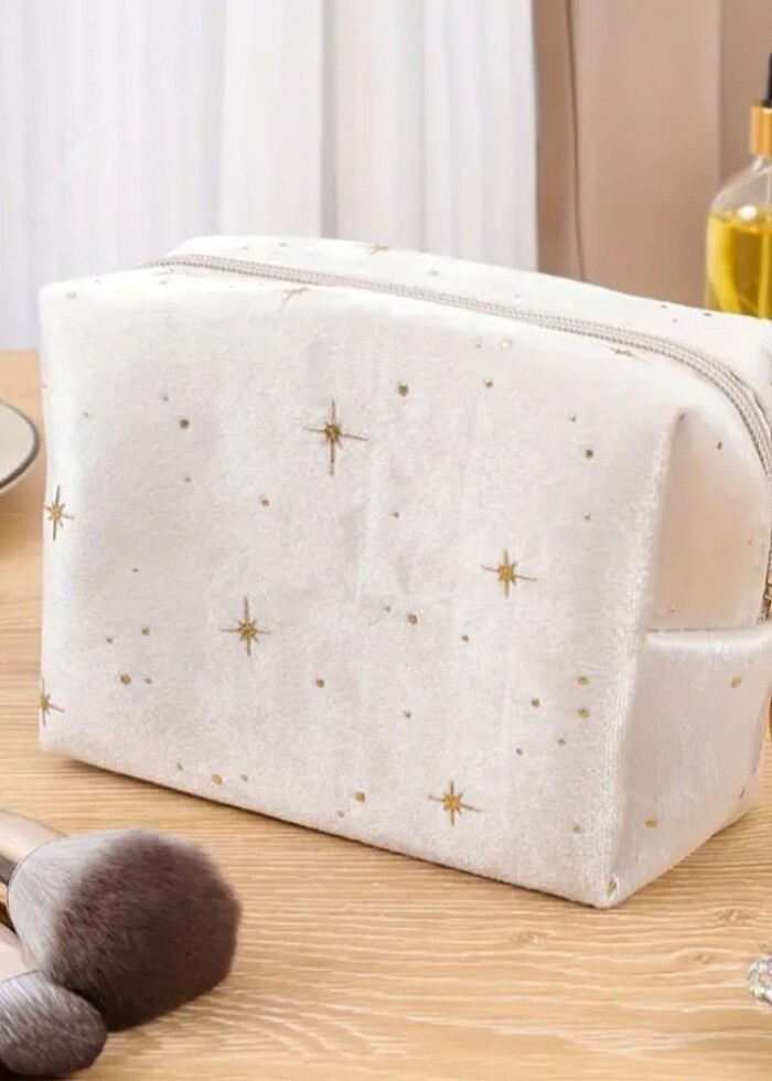 Orta boy makyaj çantası  - Görsel 5