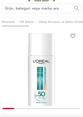 L'Oréal Paris Bright Reveal Renkli SPF50 Yüz Güneş Kremi - Görsel 2