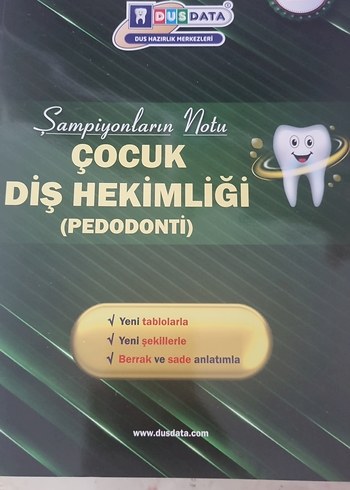 Çocuk Diş Hekimliği (Pedodonti) Notları