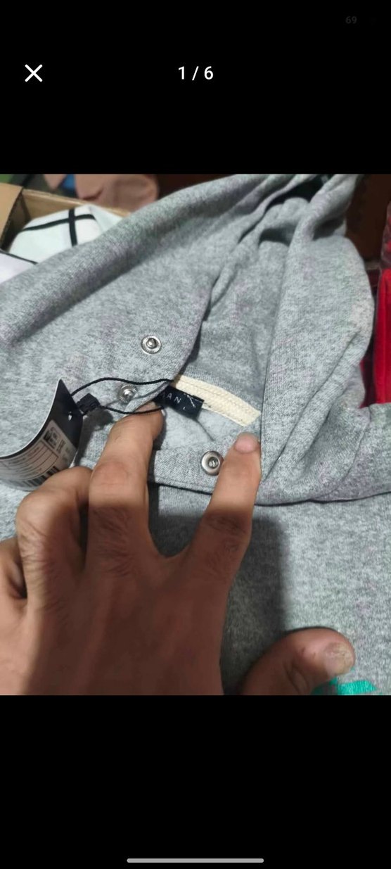 Erkek Siyah Fermuarlı Kısa Kesim Sweatshirt - Görsel 5