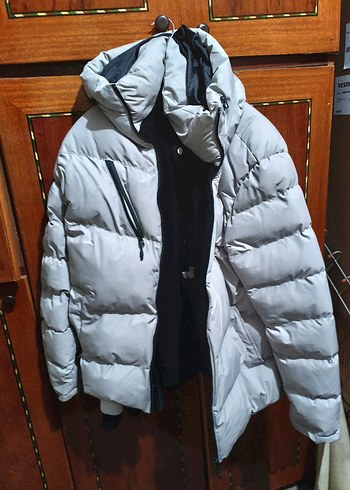 Düğmeli Siyah erkek Sweatshirt - Görsel 8