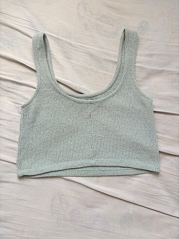 s Beden turkuaz Renk Zara orme crop
