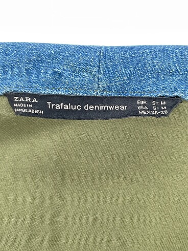 s Beden yeşil Renk Zara Ceket %70 İndirimli.