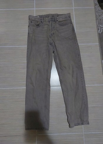 Erkek straight fit denim pantolon Zara