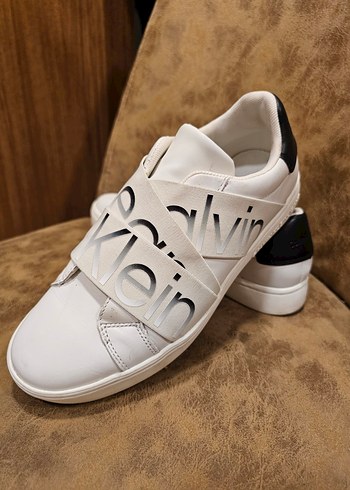 Calvin Klein Beyaz Kadın Spor Ayakkabı