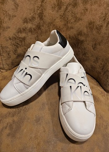 Calvin Klein Calvin Klein Beyaz Kadın Spor Ayakkabı