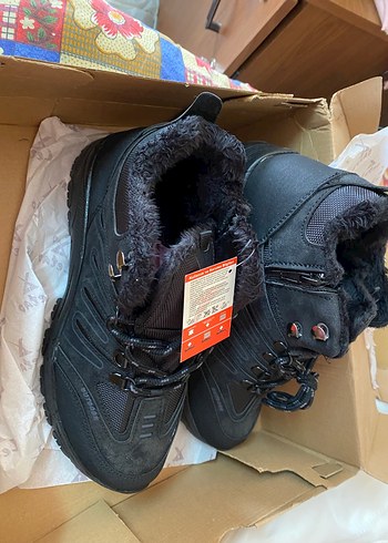 Siyah Erkek Kürklü Outdoor Bot - Görsel 6