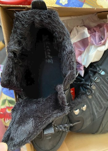 Siyah Erkek Kürklü Outdoor Bot - Görsel 2