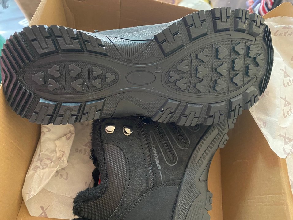 Siyah Erkek Kürklü Outdoor Bot - Görsel 3