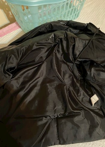 Siyah Deri Kadın Kışlık Mont - Görsel 6