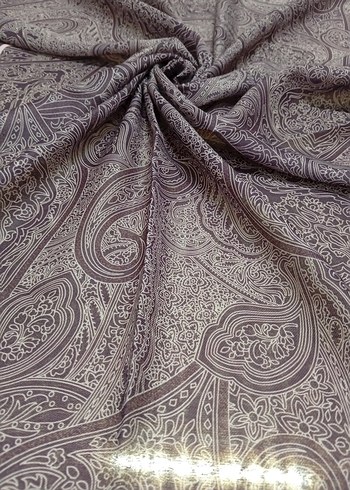 Bohem Tarz Kahverengi Kadın Şal - Görsel 2