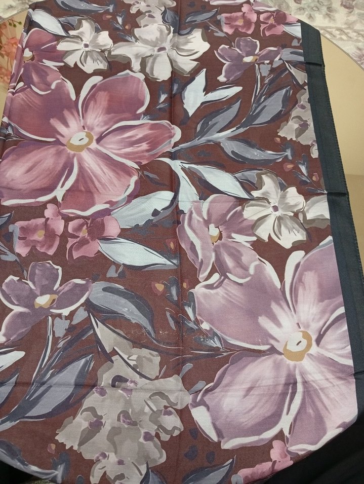 Kahverengi Bohem Tarzı Kadın eşarp - Görsel 3