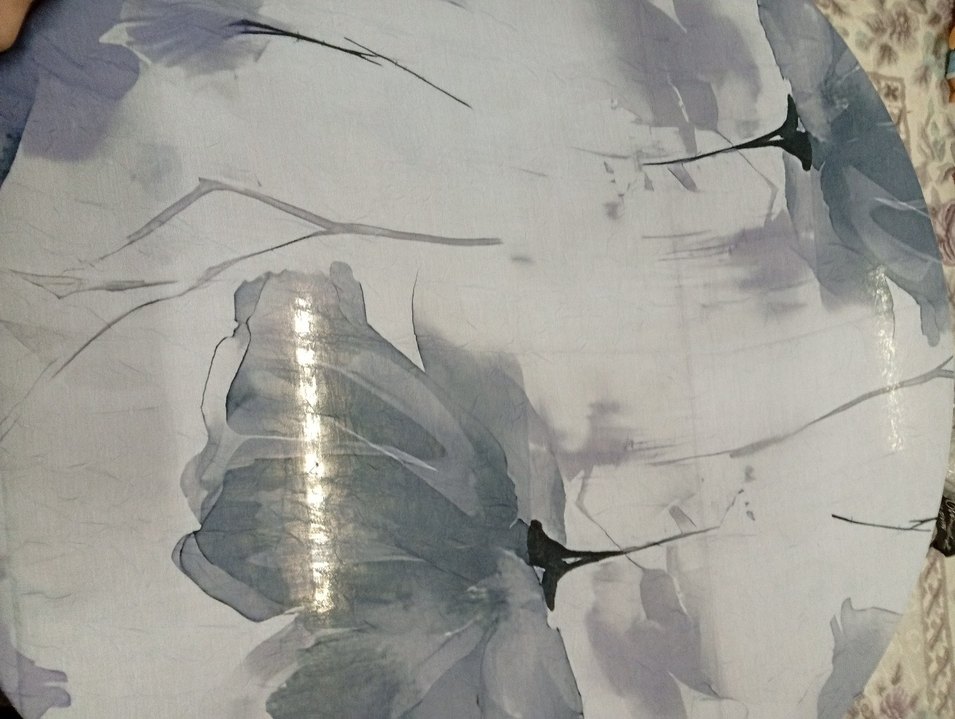 Gri Dökümlü Kadın şal - Görsel 3