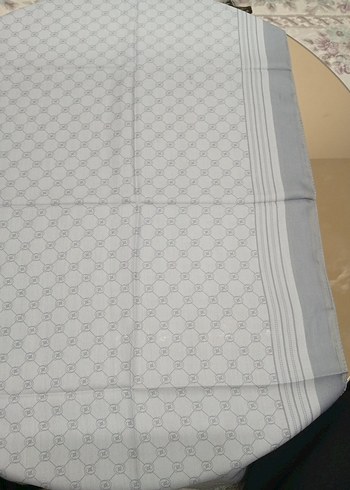 Gri Drapeli Kadın eşarp Vakko.es - Görsel 2