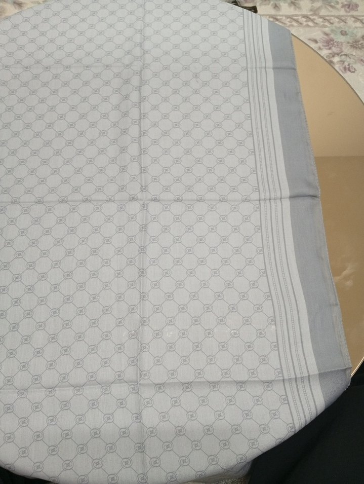 Gri Drapeli Kadın eşarp Vakko.es - Görsel 2