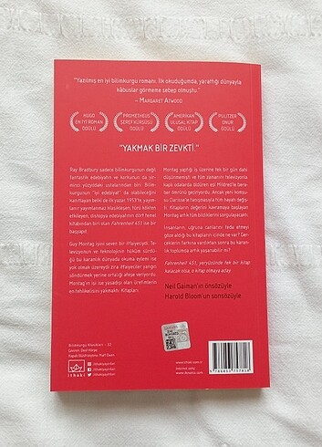 FAHRENHEIT 451 - Ray Bradbury ( Ayraçlı)