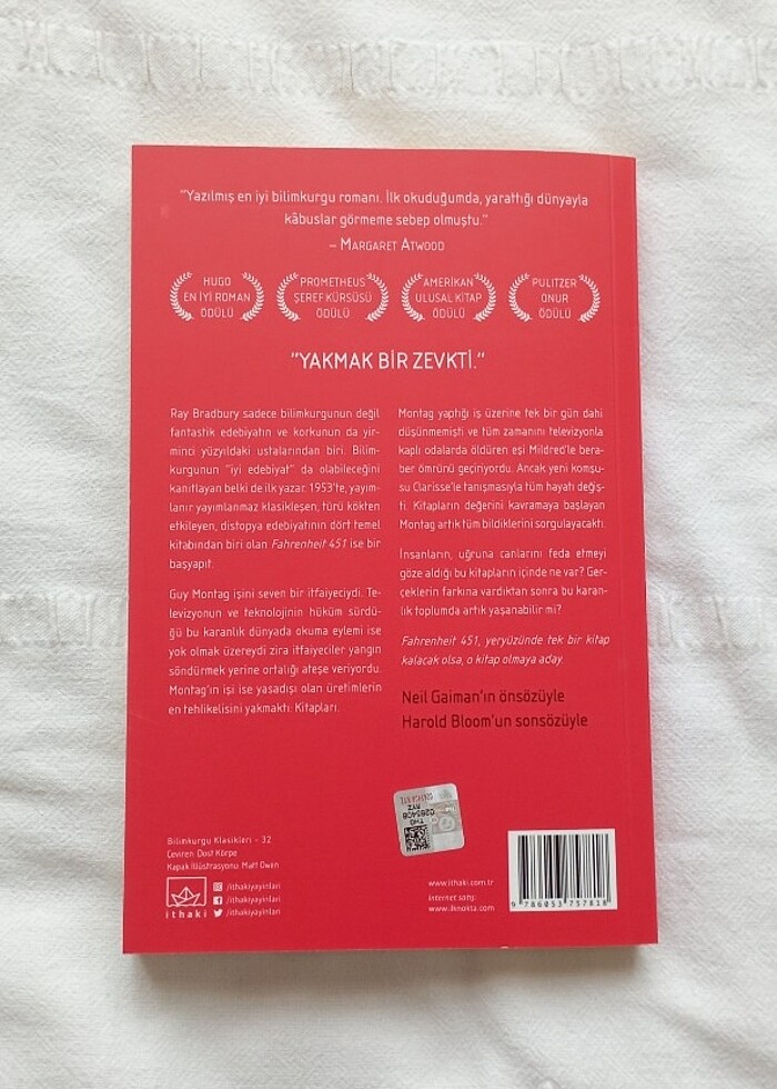 FAHRENHEIT 451 -  Ray Bradbury ( Ayraçlı) - Görsel 2
