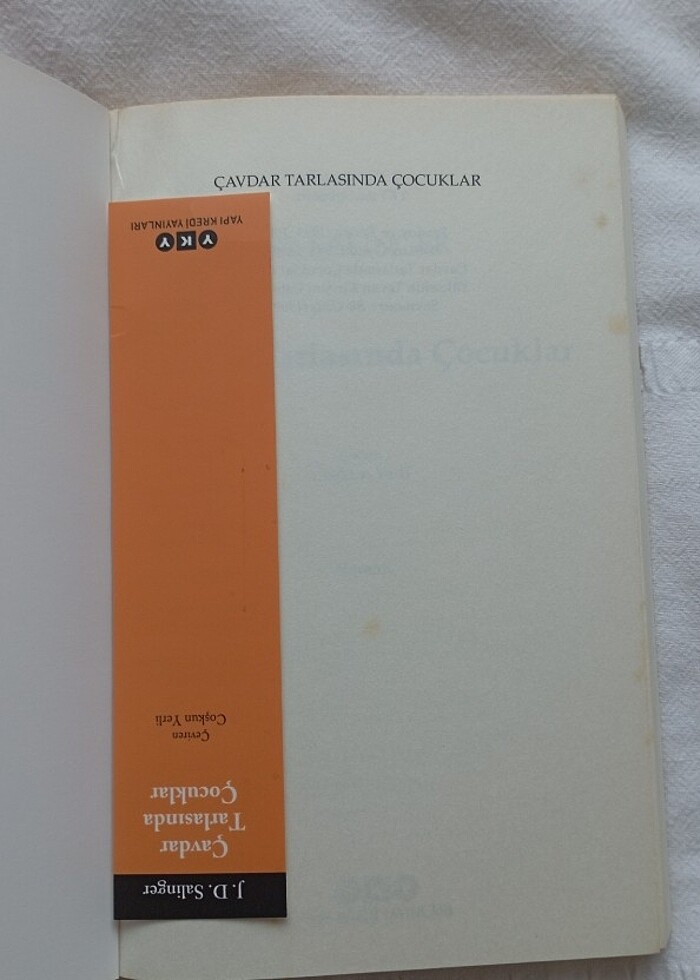 Çavdar Tarlasında Çocuklar - J.D Salinger ( Ayraçlı) - Görsel 2