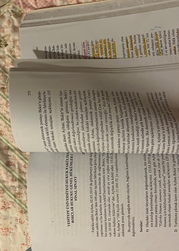 Borçlar Hukuku Genel Hükümler Pratik Çalışmaları