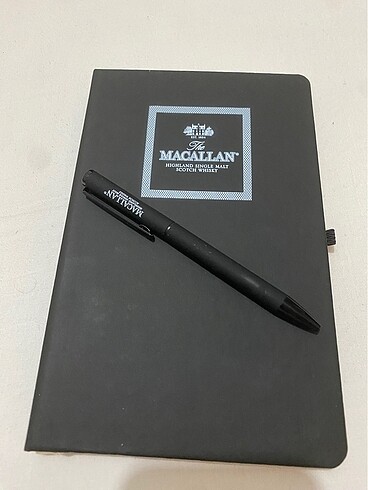 Beden Macallan ajanda ve kalem