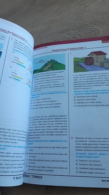 7.sinif Türkçe test kitabı - Görsel 6