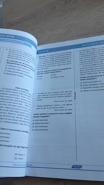 Lgs tüm dersler deneme - Görsel 2