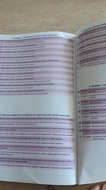 Lgs tüm dersler deneme - Görsel 9