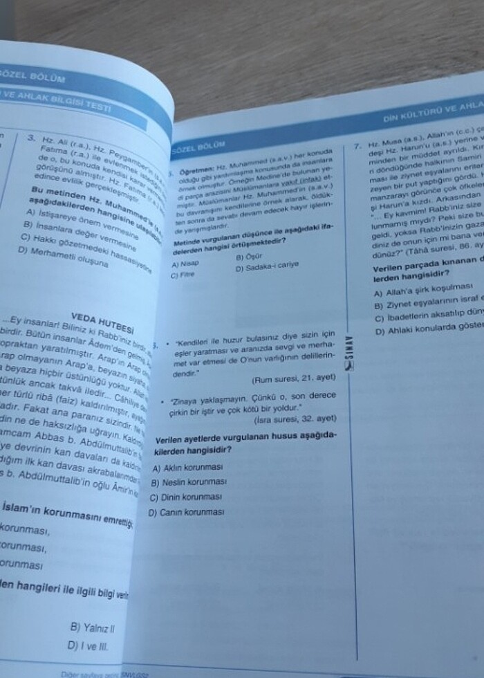 Lgs tüm dersler deneme - Görsel 2