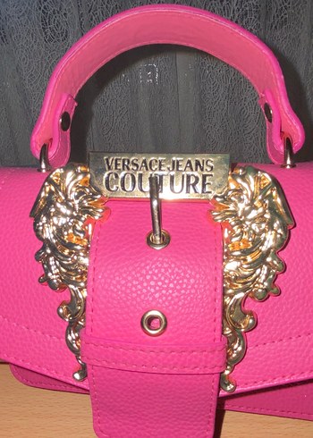Versace Versace Jeans Pembe Sembollü Çanta