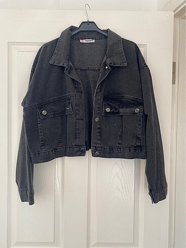 Crop kot ceket