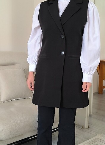 Trendyol Modest Yelek 36 Beden Hiç giyilmedi