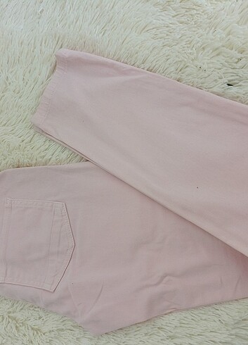 Koton Ole Pembe Skınny Denim Kafın Pantolon