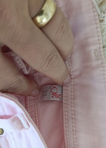 Koton Koton Ole Pembe Skınny Denim Kafın Pantolon