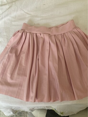 Mini toz pembe etek
