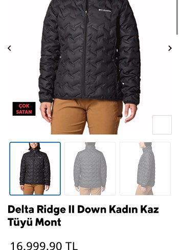 Columbia Siyah Kadın Fermuarlı Mont - Görsel 3