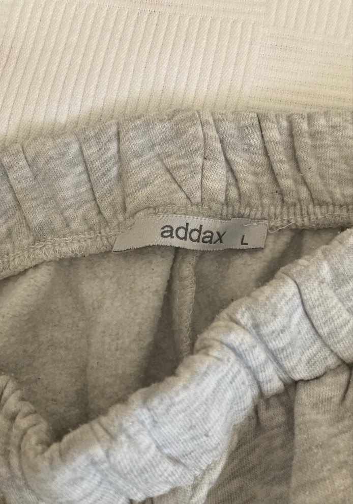 Gri Rahat Kesim Kadın Eşofman Altı - Görsel 3