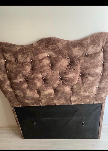 Kahverengi Modern yatak başlığı - Görsel 3