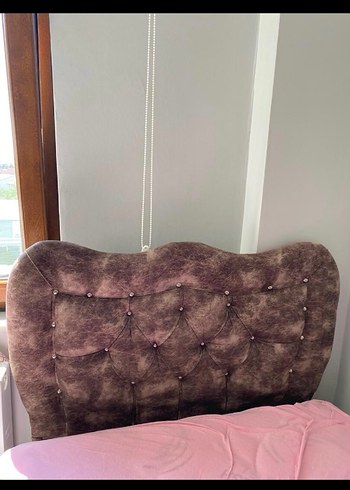 Kahverengi Modern yatak başlığı - Görsel 2