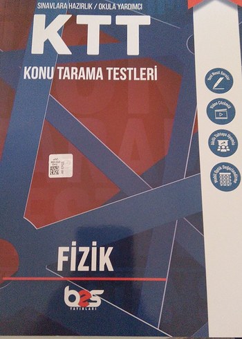 KTT Fizik Konu Tarama Testleri Kitabı
