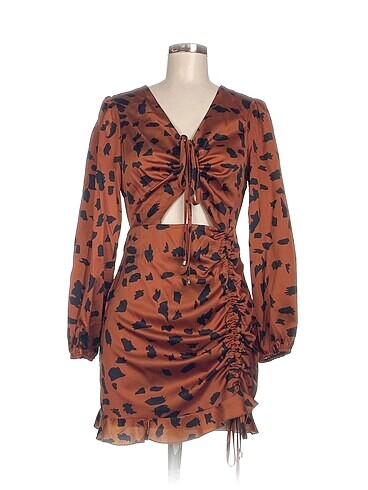 Vintage Love Kısa Elbise %70 İndirimli.