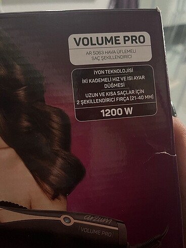 Arzum Arzum Volume Pro Ar 5063 Hava Üflemeli Saç Şekillendirici