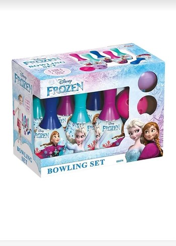Disney Frozen Renkli Bowling Seti