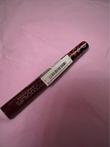 RIMMEL LONDON kalıcı ruj, bordo , likit