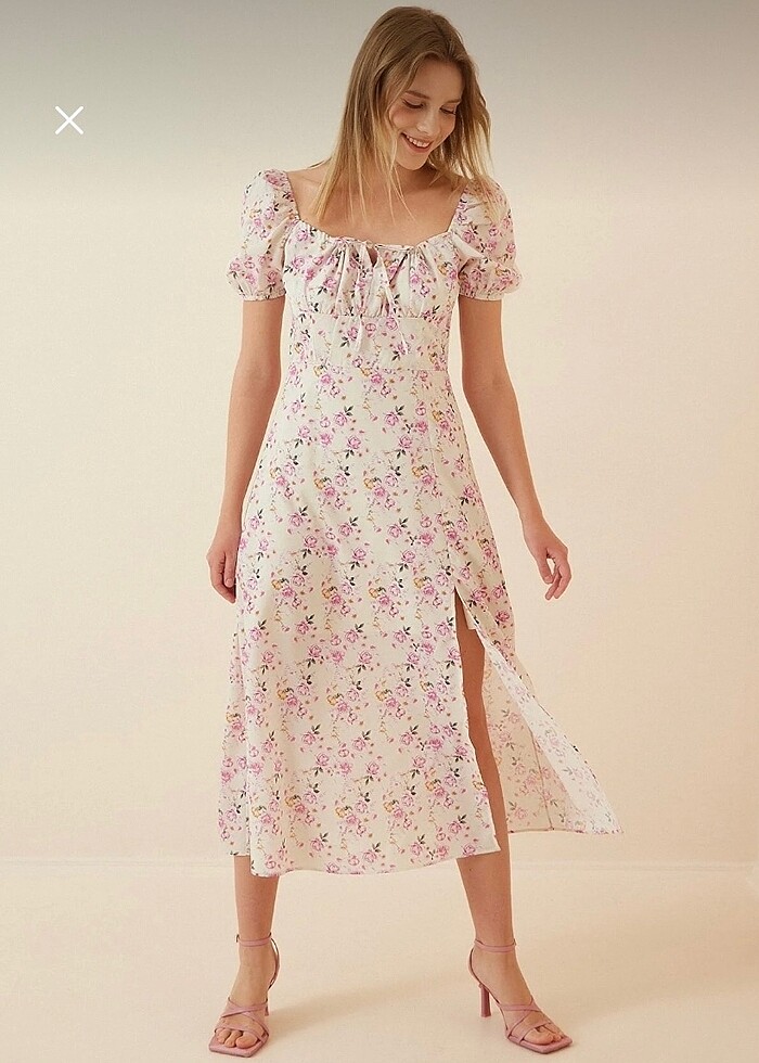 Çiçekli elbise - Görsel 2